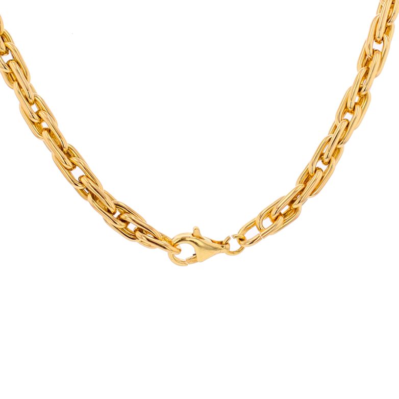 collier or jaune 