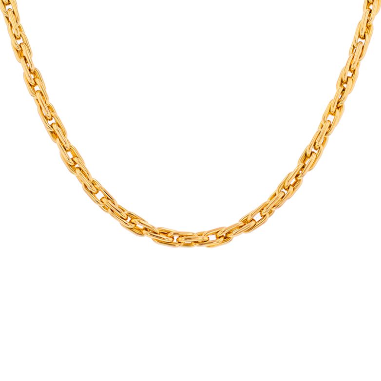 collier or jaune