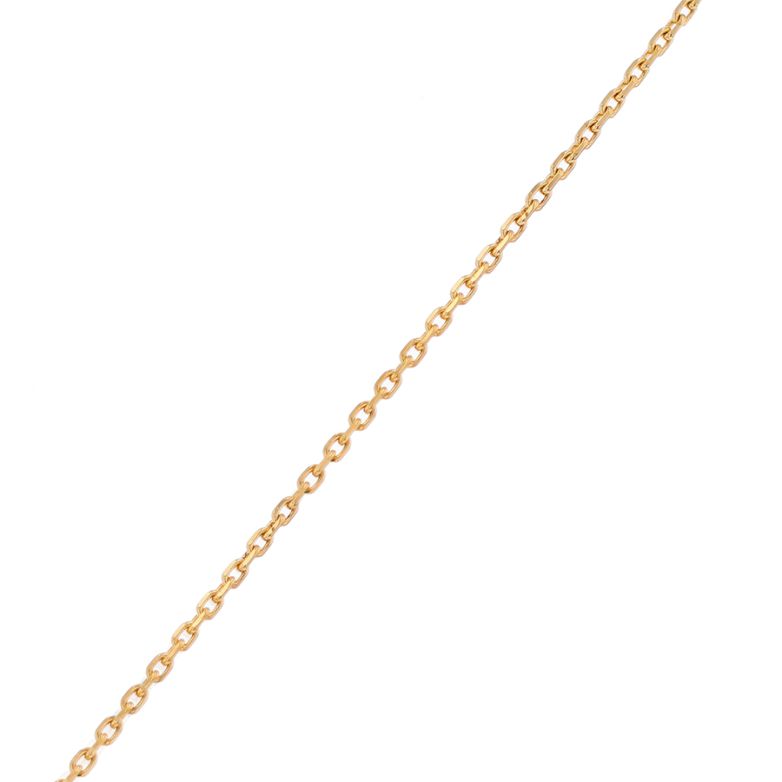 Chaine maille forçat or jaune 