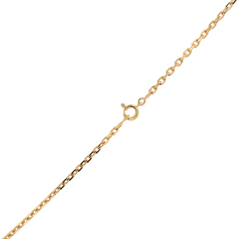 Chaine maille forçat or jaune 