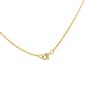 collier or jaune Pierres fines 