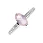 Bague or gris diamant,P.fine