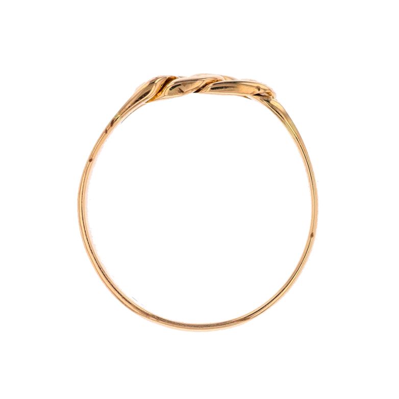 Bague or jaune 