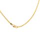 Chaine maille corde or jaune 