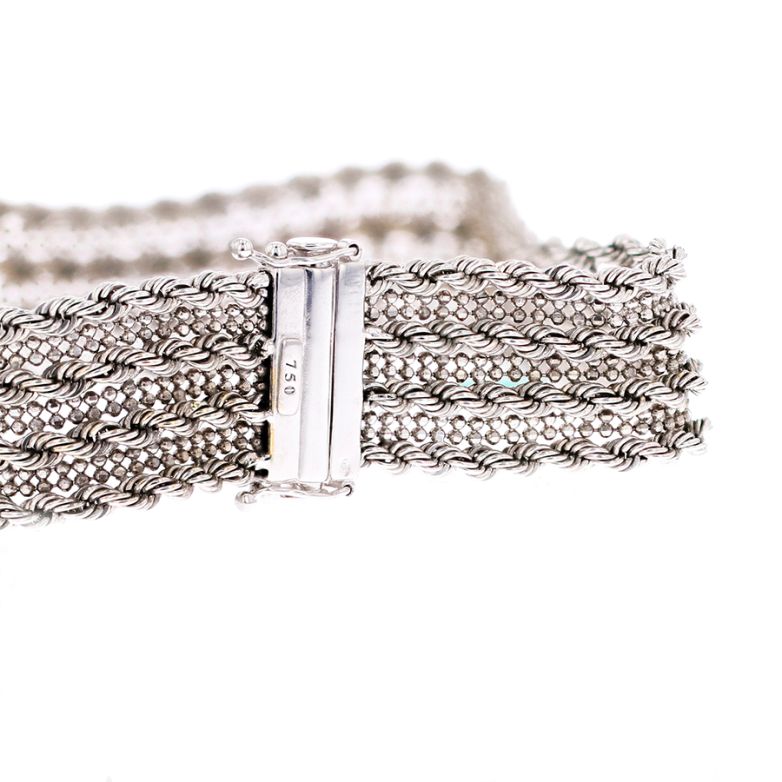 Bracelet or gris 