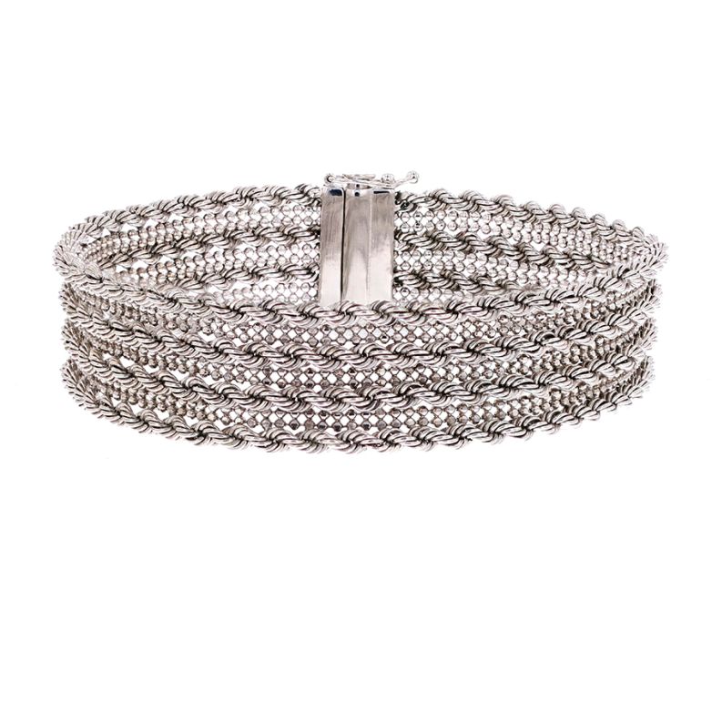 Bracelet or gris