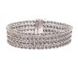 Bracelet or gris