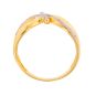 Bague or bicolore diamant (s) 