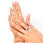 Bague or gris Saphir 