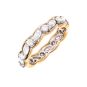 Alliance or gris diamant (s) 