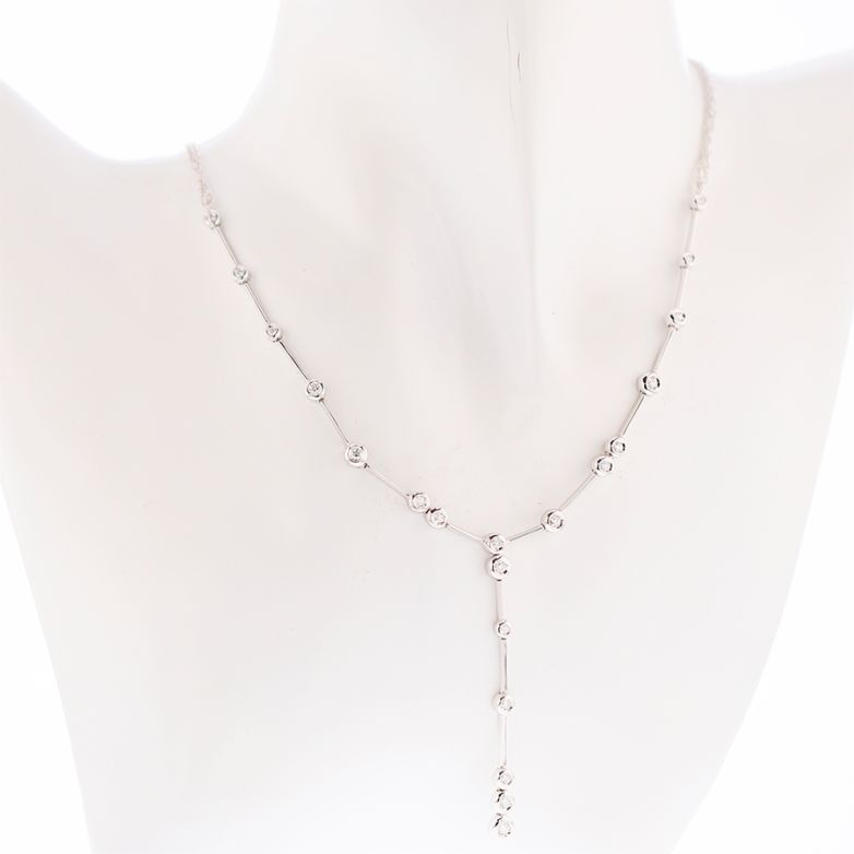 collier or gris diamant (s) 