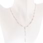 collier or gris diamant (s) 