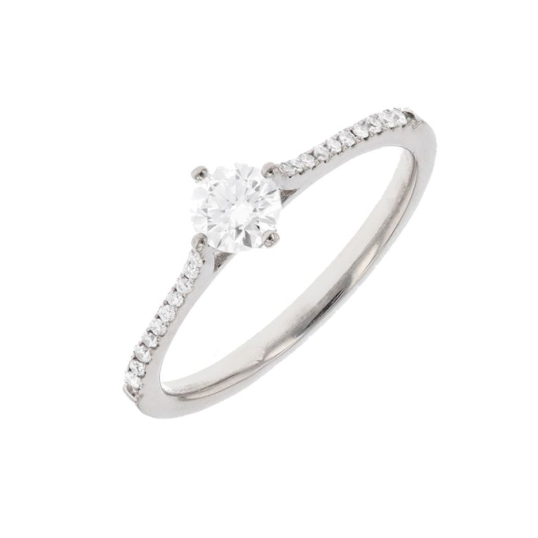 SolitairePlatine diamant (s)