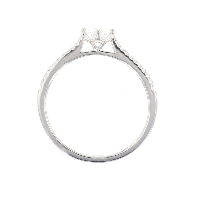 SolitairePlatine diamant (s) 