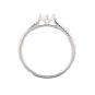 SolitairePlatine diamant (s) 