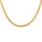 Collier maille anglaise or jaune 