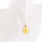 médaille or jaune 