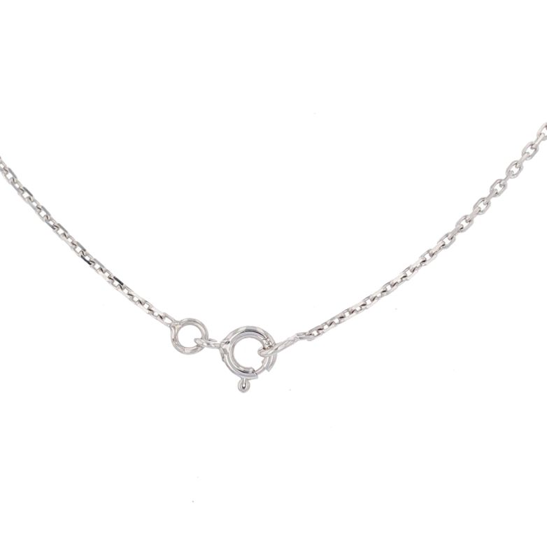 collier or gris saphir et diamant(s) 