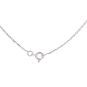 collier or gris saphir et diamant(s) 