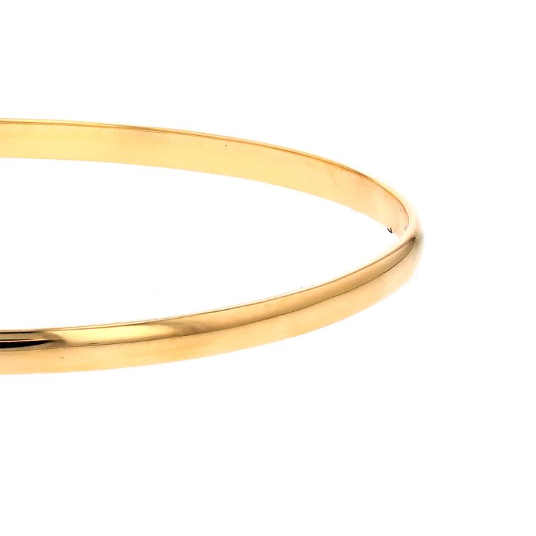 Bracelet Jonc Rigide or jaune 