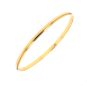 Bracelet Jonc Rigide or jaune