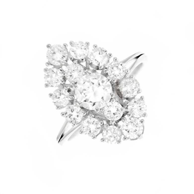 Marquise ring diamonds 2.56...