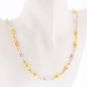 collier or jaune, rose, blanc 