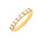 Alliance or jaune diamant (s)