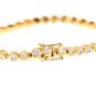 Bracelet or jaune diamant (s) 
