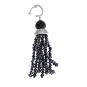 pendentif or gris diamant , pierres fines