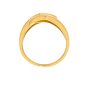Bague or jaune diamant (s) 
