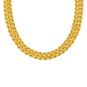 collier or jaune Vintage