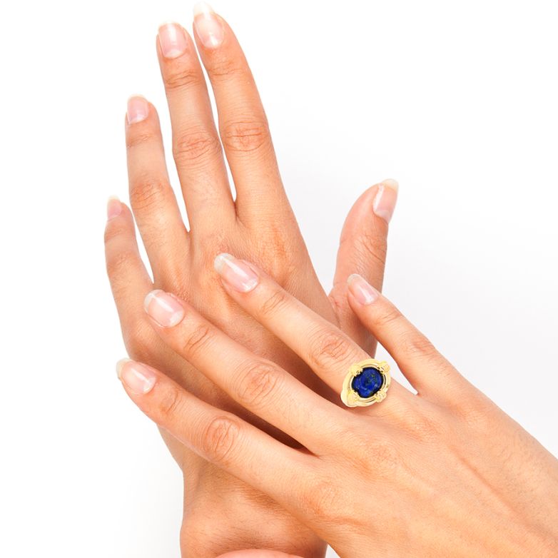 Bague or jaune Pierres Fines 