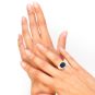 Bague or jaune Pierres Fines 