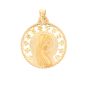 médaille or jaune
