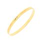 Bracelet Jonc Rigide or jaune 