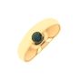 Bague or jaune Saphir 