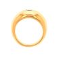 Bague or jaune Saphir 