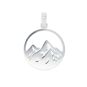 Pendentif or gris