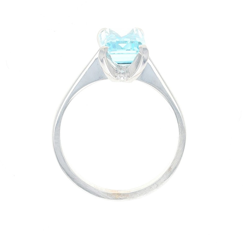 Aquamarine ring 1.44 carats...