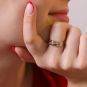 Bague or bicolore diamant (s) 