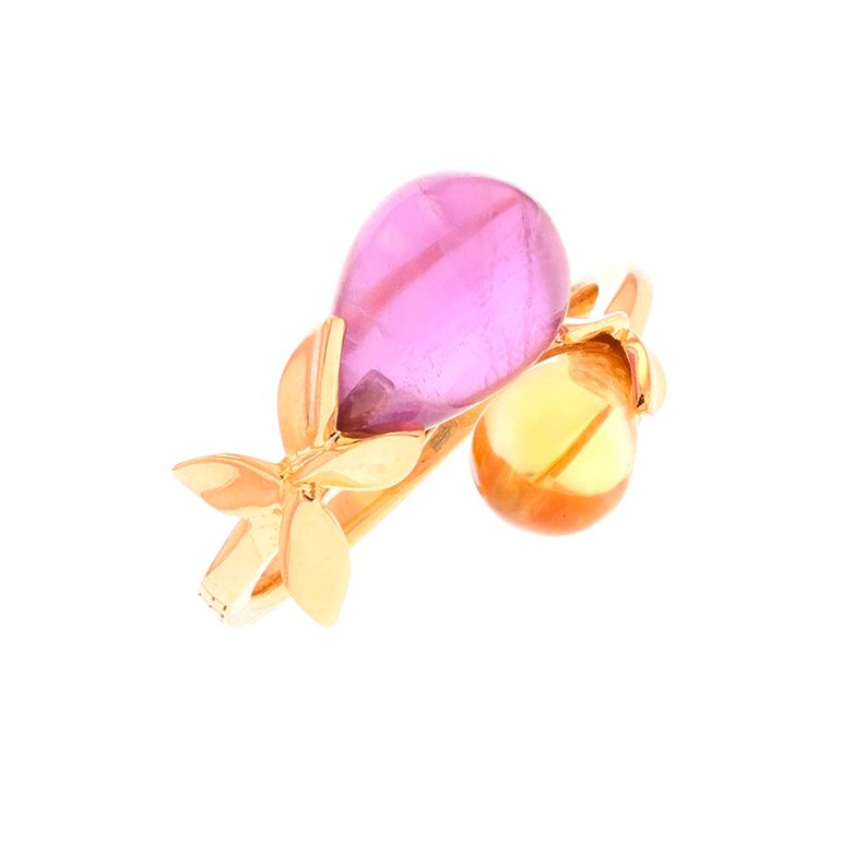 Bague or jaune Pierres Fines