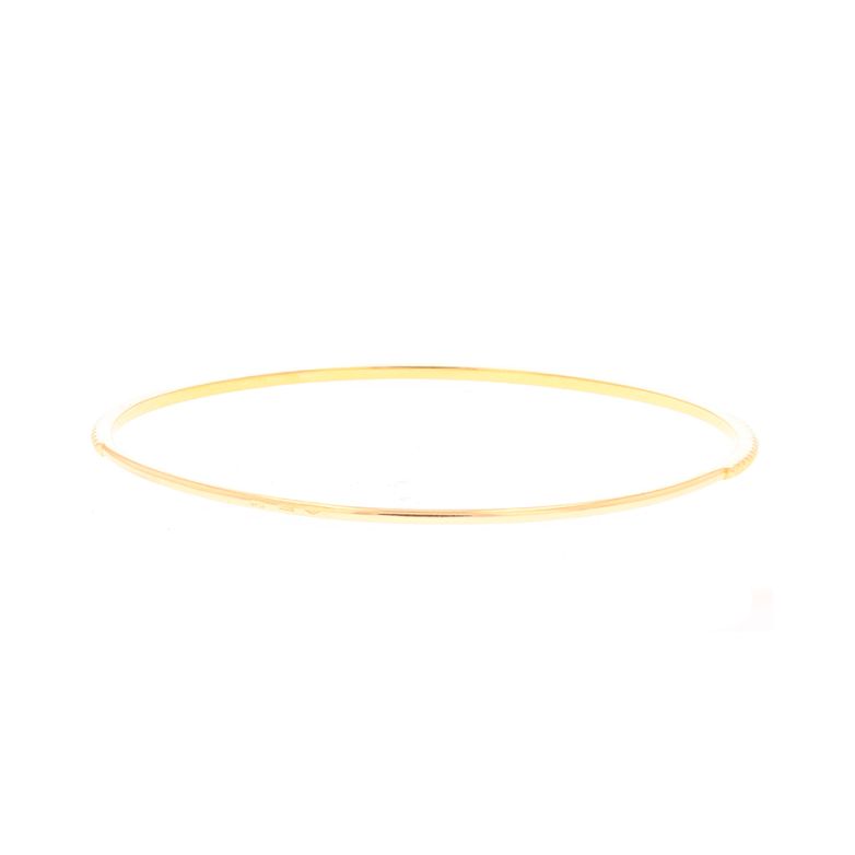 Bracelet Jonc Rigide or jaune 