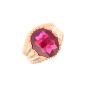 Bague or jaune Rubis 