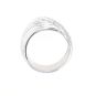 Bague or gris diamant (s) 
