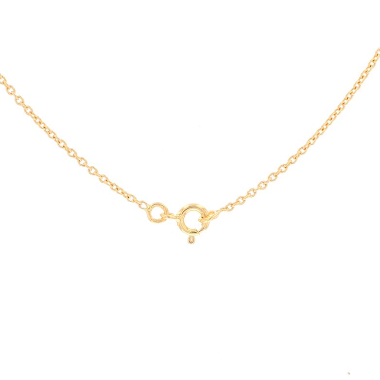 collier or jaune Pierres fines tourmaline