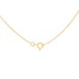 collier or jaune Pierres fines tourmaline