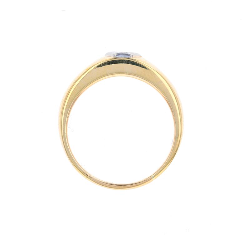 Solitaireor bicolore diamant (s) 
