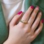 Solitaireor bicolore diamant (s) 