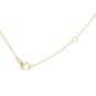 Collier or jaune diamant (s) 